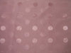 Silk taffeta jacquard fabric dusty rose pink DAMASK TAFJ28b