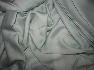 100% Silk LYCRA Satin fabric 80 gms 44&quot;WIDE - powder blue