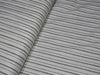 100% Linen Ivory with Multi Color stripe 60's Lea Fabric 58" wide