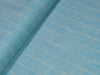 100% Linen Blue and Beige stripe 60's Lea Fabric ~ 58&quot;