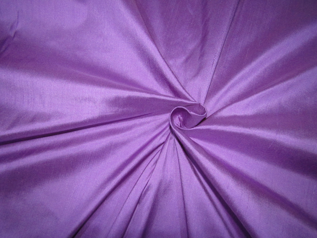 100% Pure Silk Dupioni FABRIC Rich Lilac COLOR 54" Wide DUP269[2]