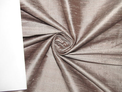 100% PURE SILK DUPIONI FABRIC ONION PINK 54" wide WITH SLUBS MM114