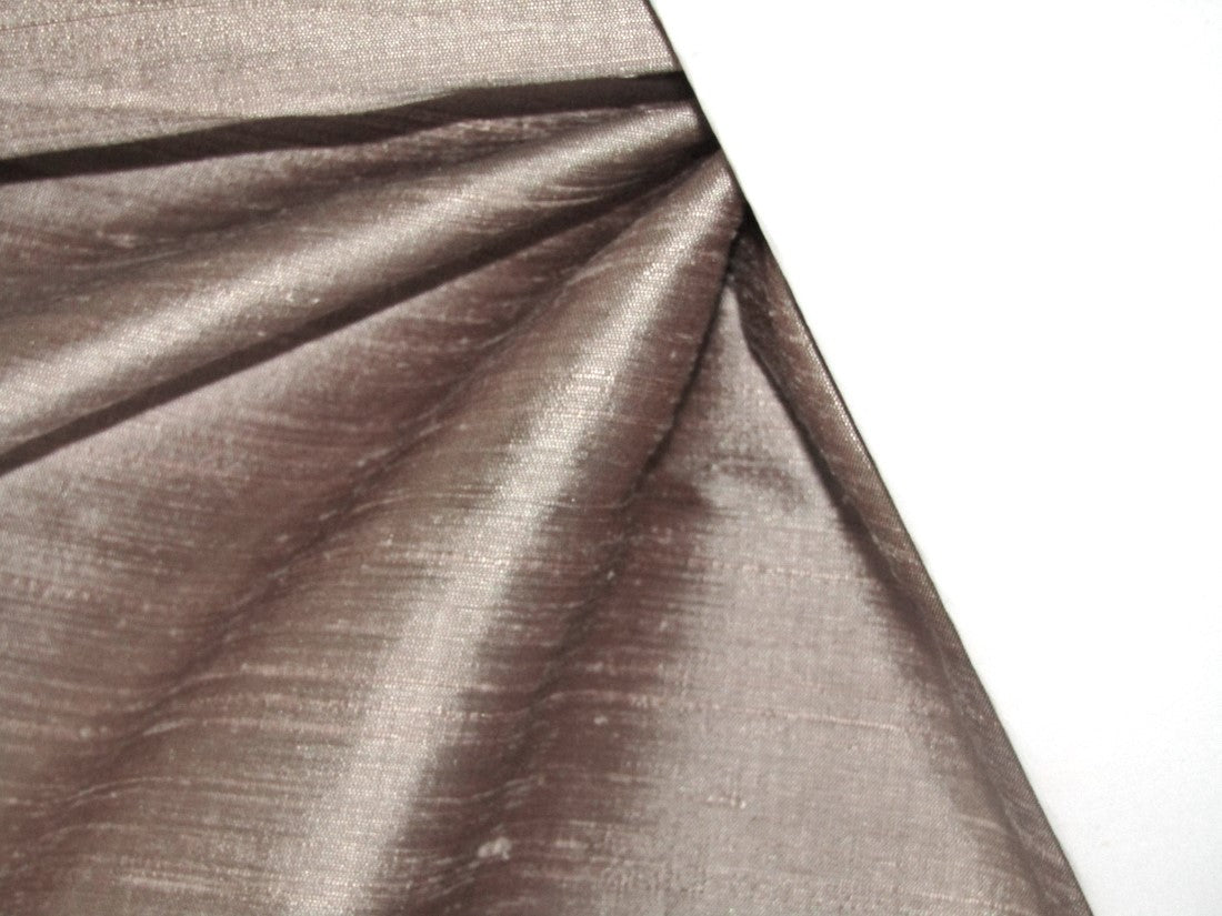 100% PURE SILK DUPIONI FABRIC ONION PINK 54" wide WITH SLUBS MM114