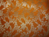 Silk Brocade fabric burnt orange x metallic gold COLOR 44" WIDE BRO773[1]