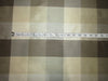 100% PURE SILK DUPIONI FABRIC Multi color shades of Gold and Grey PLAIDS 54" WIDE DUPC113[3]