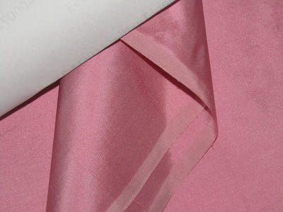 100% PURE SILK DUPIONI FABRIC PINK COLOR 54" WIDE DUP377[2]