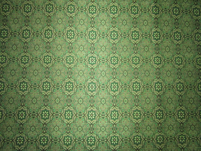 VESTMENT Brocade JACQUARD fabric 44&quot; wide GREEN X BLACK color