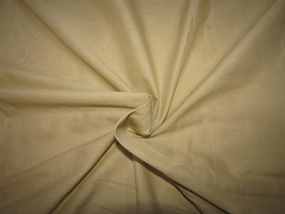 Beige 100% cotton cambric 58&quot; by the yard
