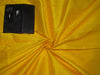 100% Pure SILK Dupion FABRIC BRIGHT YELLOW color 54&quot;wide with slubs*MM90[3]