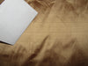 100% Pure silk Dupion fabric Gold x Brown color 54" wide DUP326