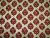 Brocade Fabric EMBROIDERED WINE X METALIC GOLD color 44&quot;