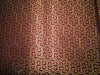 Silk Brocade Fabric wine x metallic gold color 44" wide BRO702[2]