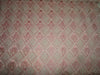 Silk Brocade Fabric classy baby pink embroidered with a hint of gold 44" wide BRO703[4]