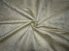 Silk Brocade Fabric ivory x metallic gold color 44" wide BRO706[2]
