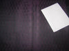 Silk Brocade Fabric aubergine x black 44" wide BRO707B[3]