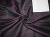 Silk Brocade Fabric aubergine x black 44" wide BRO707B[3]