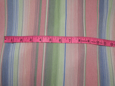Rainbow Polyester Pleated Lycra Fabric ~ 58&quot; wide