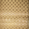 Silk Brocade fabric gold x metallic gold color 44" wide BRO781[3]