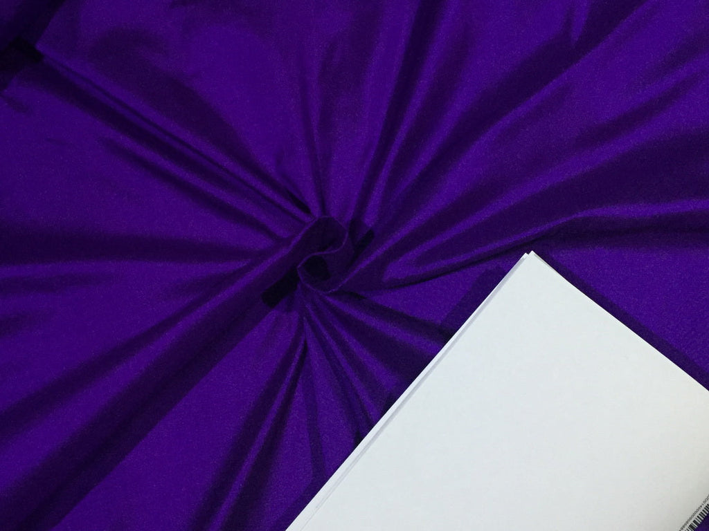 100% Pure Silk Dupion Fabric Purple Color 54" wide DUP297[1]
