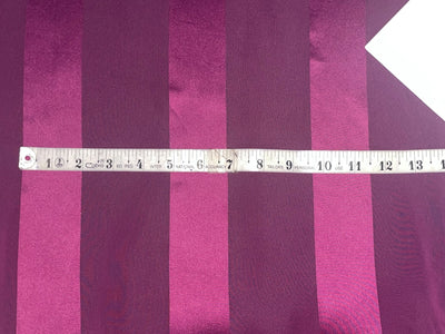 Georgette  with self satin stripes Fabric  44&quot; wide