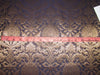 Silk Brocade fabric navy x metallic gold color 44" wide BRO784[1]