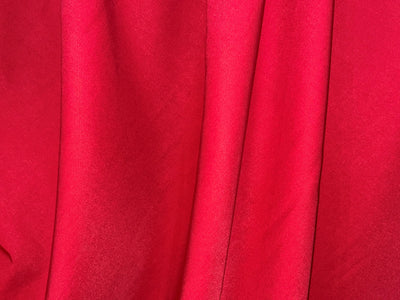 DOUBLE TWILL LYCRA RED FABRIC-58&quot; WIDE