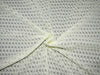 Georgette fabric embroidered~ Cream sheer 44&quot; by the yard