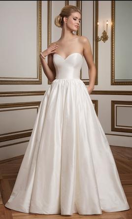 100% silk dupioni pure white 54&quot; DUP14[1]