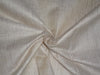 100% Pure Cotton Dupioni FABRIC Ivory x Gold color 44" wide DUP174[1]