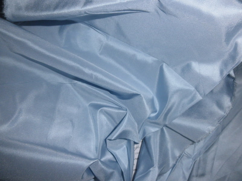 SILK TAFFETA FABRIC baby blue color 54" wide TAF37[1]