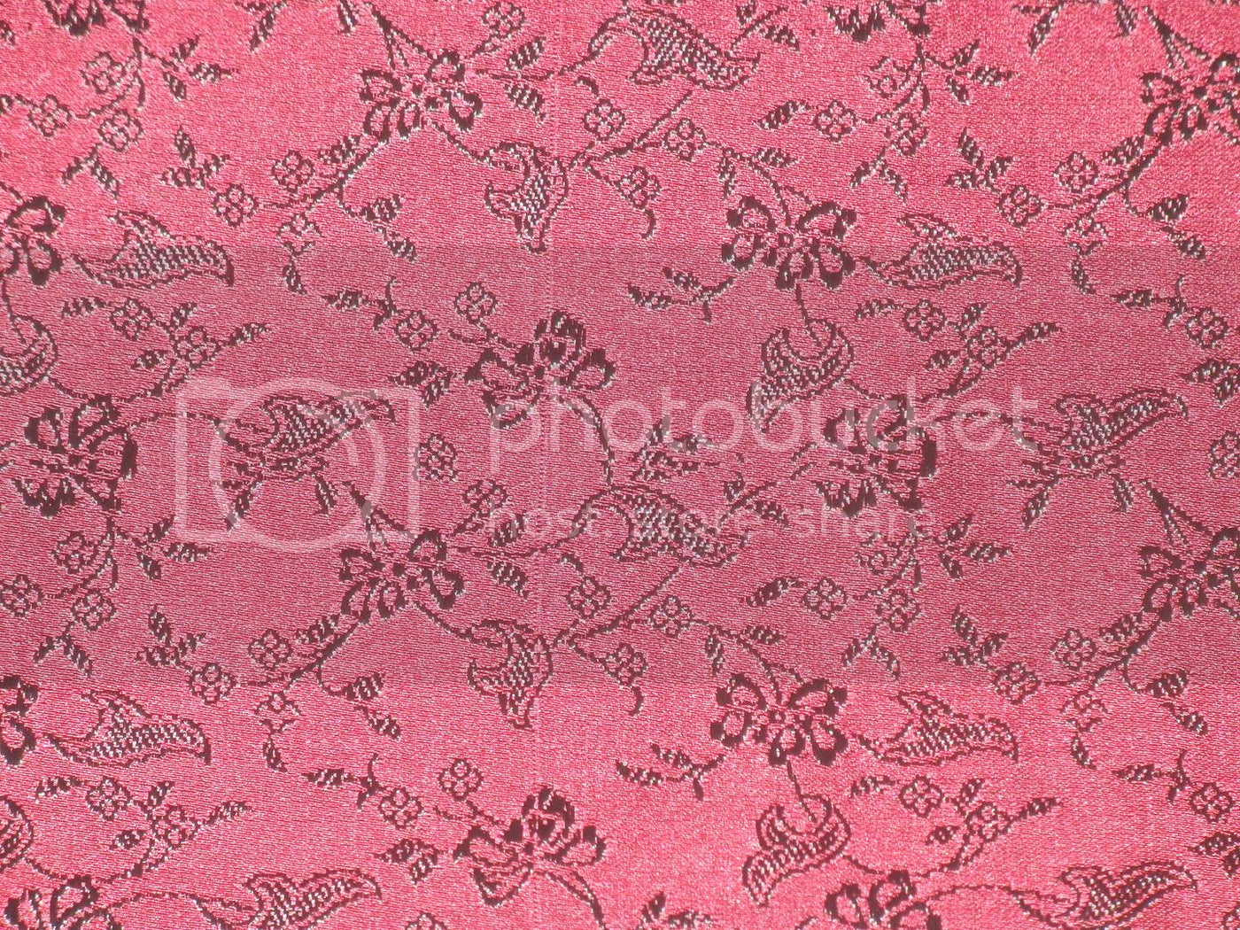 Spun Brocade Fabric Black & Wine 44&quot; wide