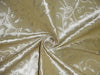 Brocade Fabric Creamy Gold &amp; Gold colour 44" WIDE BRO63[4]