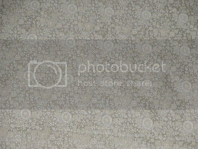 Silk Brocade fabric Cream Colour 44" wide