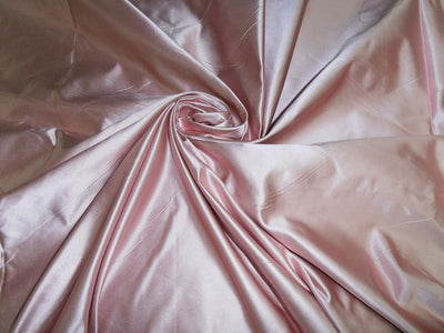 Light Pinkish Lavender with Light Olive shot colour Silk Dutchess Satin fabric