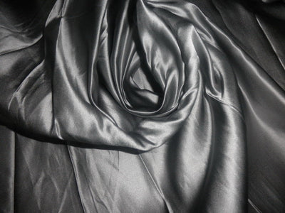silver grey colour Silk Dutchess Satin 58" wide