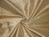 Spun Silk Brocade fabric Old Gold Color 44" wide BRO220[3]