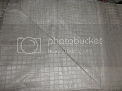 TUSSAR SILK HANDLOOM WITH PLAIDS FABRIC 44&quot; WIDE [4042]