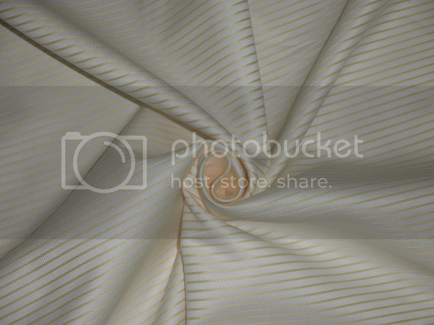 Cotton shirting fabric-twill with yellow stripes