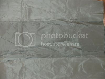 100% Pure SILK TAFFETA FABRIC Frosted Dusty Blue TAF184[6]