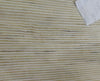 Art Tussar Silk x Gicha Ivory with Gold Stripes 44&quot; Wide [10955]