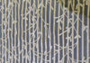 100% silk organza beige stripe embroidery fabric 44&quot; by the yard [100% silk organza beige stripe embroidery fabric 44"[10959]