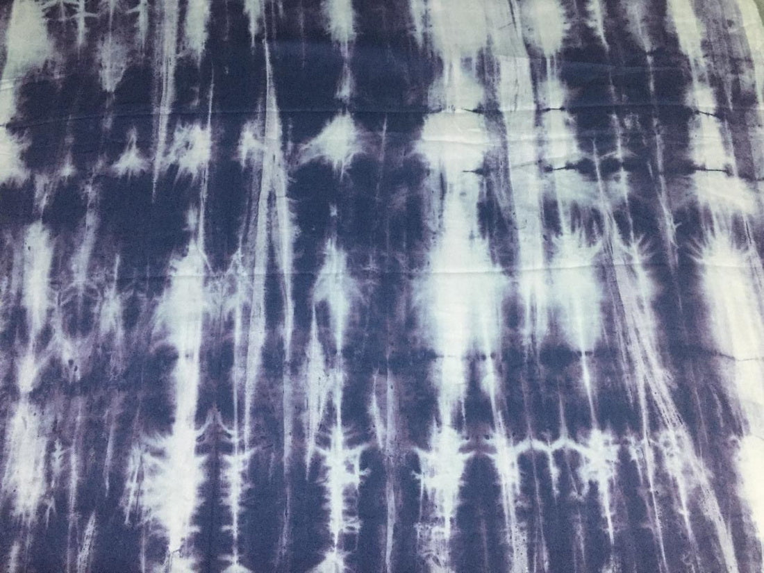 Tencel Dobby Tie Dye Black X Grey [marble] color Print ~ 58&quot; wide