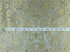Silk Brocade king khab [kings dream] silver grey x metallic gold color 36" wide BRO782[1]