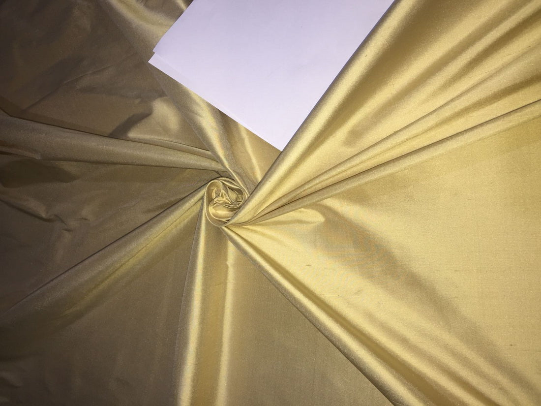 100% Pure silk dupion FABRIC sand gold COLOR 54" wide DUP335[1]