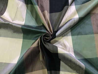 Gorgeous Silk Dupioni Multi Colour Plaids ~ 54&quot; wide