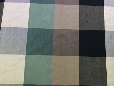 Gorgeous Silk Dupioni Multi Colour Plaids ~ 54&quot; wide