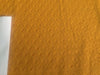 Silk Brocade fabric single length 3.30 yards mustard yellow self embroidery and sequence 44" wide BRO794[5]