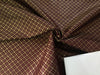 Silk Brocade fabric intricate burgundy and gold color 44" wide BRO794[2]
