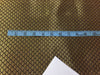 Silk Brocade fabric black and metallic gold color 44" wide BRO796[1]