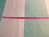 100% SILK DUPIONI FABRIC Light Peach & Sea Green COLOUR Stripes 54" wide DUPS53